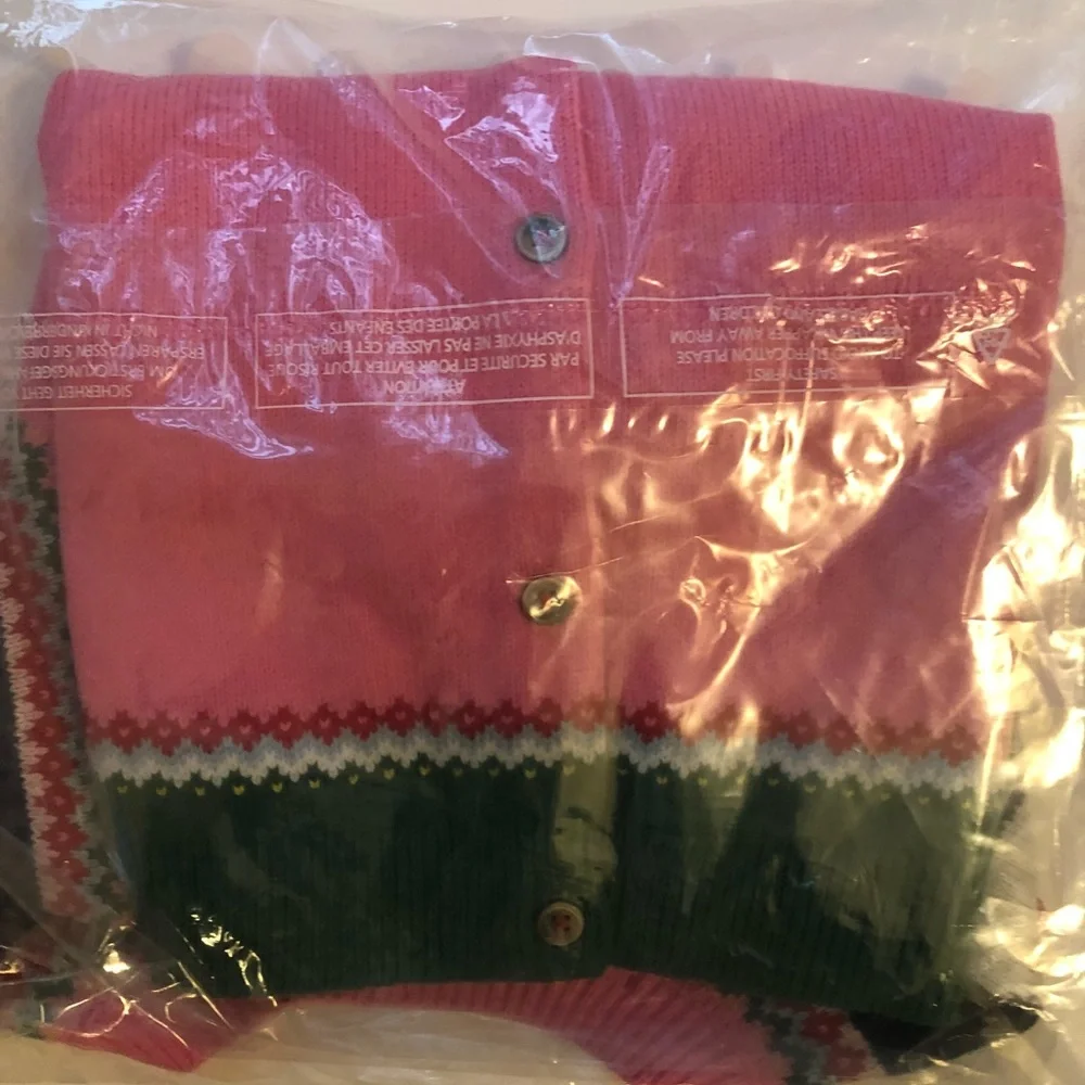 NWT Mini Boden Cosy Fair Isle Cardigan - Picture 11 of 12